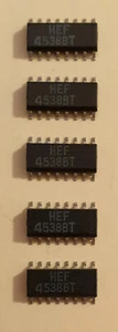 5 X HEF4538BT Double Monostable Multivibrator SO-16 NXP - Picture 1 of 1