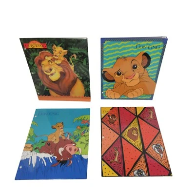 Carpeta de 3 anillos de colección NOS Disney El Rey León Carpetas de bolsillo escolar Impact Inc Foto 1 de 2