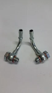 Porsche, Ferrari Fuel hose Banjo 90 degree elbows to suit Bendix fuel pumps - Picture 1 of 3