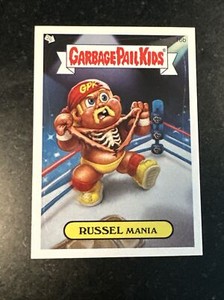 2007 Topps Garbage Pail Kids All-New Series 6 Russel Mania #16b Hulk Hogan