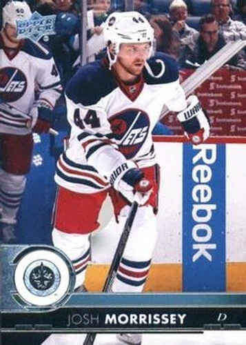 #196 Josh Morrissey - Winnipeg Jets - 2017-18 Upper Deck Hockey - Image 1 of 1