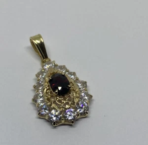 GOLD ANHÄNGER 18 KT ANTIK STIL ANHÄNGER 750 GOLD NEU BOX UND GARANTIE Gr 4.1 - Bild 1 von 12