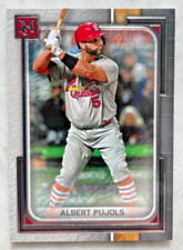 2023 Topps Museum Collection - #83 Albert Pujols Saint Louis Cardinals- New Card