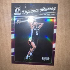 2016-17 Donruss Optic Dejounte Murray Purple Prizm SP Rookie Card RC Hawks