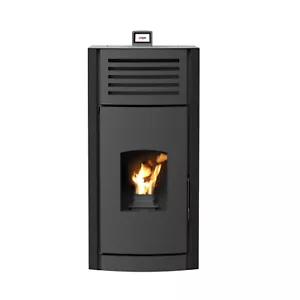 A++ Robin Wood Enya Aqua Pelletofen Wasserführend 12kW Pelletkamin Pelletheizung - Bild 1 von 12