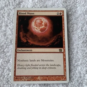 Blood Moon - 8th Edition ~ UNPLAYED NM/MT ~ Enchantment Red Rare MTG Magic - Picture 1 of 5