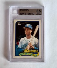 1989 Topps Traded - #41T - Ken Griffey Jr. - BGS Graded 8.5 - rookie card HOF