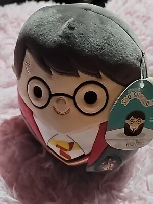 Peluche Original Squishmallows Harry Potter 8" - Mago de Hogwarts Coleccionable Foto 1 de 3