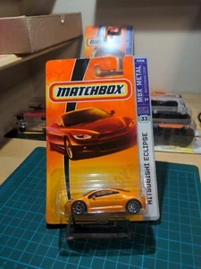 2006 MATCHBOX MBX METAL MITSUBISHI ECLIPSE Orange #33 Diecast SEALED - Picture 1 of 4