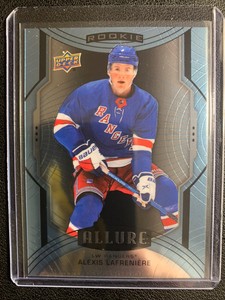 Alexis Lafreniere 2020-21 Allure BLUE ROOKIE SP  Upper Deck RC