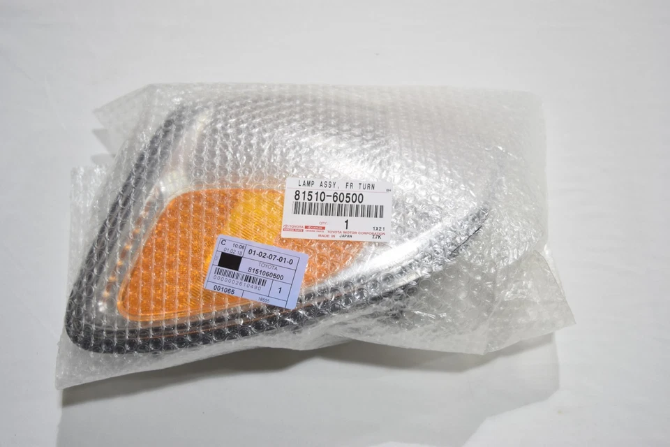 GENUINO CONJUNTO DE LÁMPARA DE SEÑAL LATERAL DERECHO TOYOTA LAND CRUISER 98-07 81510-60500 OEM  Foto 1 de 1