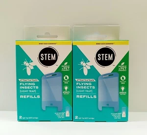 (2 PACK = 4 refills ) STEM Flying Insects Light Trap Refill Cartridges ONLY - Picture 1 of 2