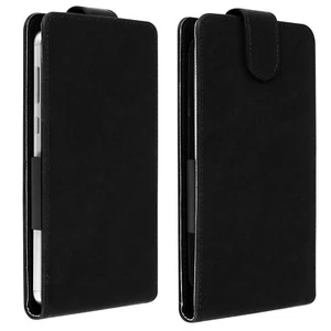 Case Smartphone Universel Cover For Flap Walet Universal - Black - - Picture 1 of 5