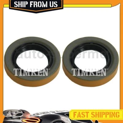 Rear Axle Shaft Seal 2x Fits GMC Jimmy 1992-2004 4WD RWD GMC Syclone 1991 AWD - Image 1 of 4