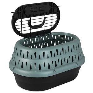 CAT TRAVEL CAGE KENNEL Top Load 19 Inch Length, for Pets up to 10 Lbs - Picture 1 of 11