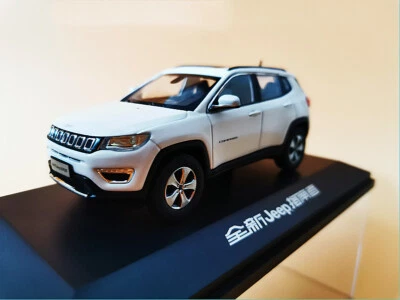 1/43 Scale Jeep Compass SUV 2017 White Diecast Car Model Toy Collection Gift  - Image 1 of 4