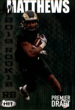 2019 SAGE Hit Premier Draft High Series Football Base Singles (Pick Your Cards)