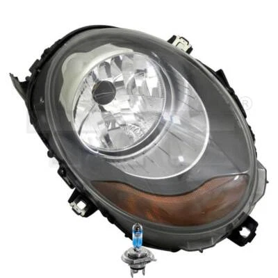 Faro proiettore destro giallo incl. lampade OSRAM H4 per MINI Mini F56 F55 F57 F54 - Immagine 1 di 4