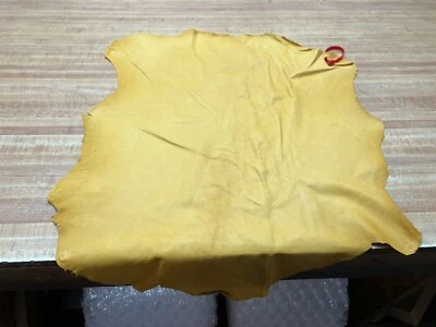 Cuero de oveja de grano superior dorado #0018506 fila H  Foto 1 de 4