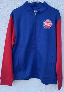 NBA Apparel Detroit Pistons Full Zip Jacket Large NWT MSRP $65 - Picture 1 of 6