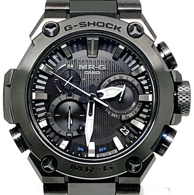 G-SHOCK WATCH MRG-B2000B-1A1 MR-G FULL METAL TITANIUM SOLAR BLUETOOTH BLK MEN'S - Image 1 of 4