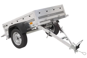 Kleiner Anhänger Garden Trailer 150 KIPP 150x106 cm 750kg - Bild 1 von 13