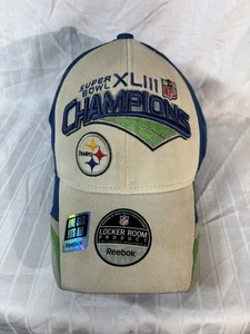 Pittsburgh Steelers - Super Bowl XLIII Champions - Reebok Locker Room Cap/Hat - Picture 1 of 5