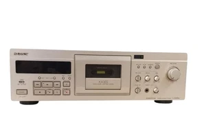 Cubierta de casete estéreo Sony TC-KA3ES plateada de 3 cabezales Japón usada 1995 - Imagen 1 de 12
