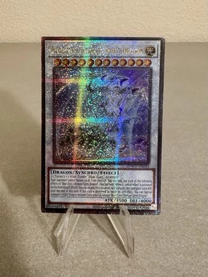 Blue-Eyes Ultimate Spirit Dragon (Quarter Century Secret Rare) SDWD-EN043 NM - Image 1 of 3