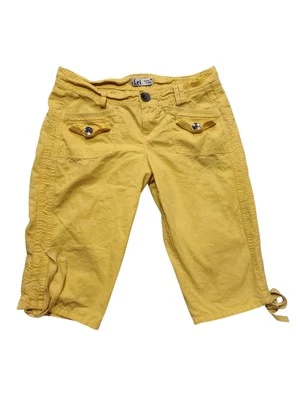 Womens L.e.i Bahama Yellow Shorts Size 9 - Image 1 of 4