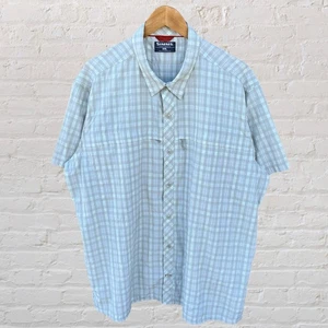 Simms Fishing Shirt Button Down Short Sleeve Lightweight Vented Men's 2XL - Picture 1 of 6