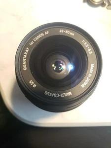 Quantaray Lens For Canon AF 28-80mm F/3.5-5.6 [Tested] - Picture 1 of 8