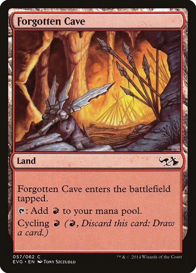 MTG Forgotten Cave  - Duel Decks: Anthology #57 - Image 1 of 1