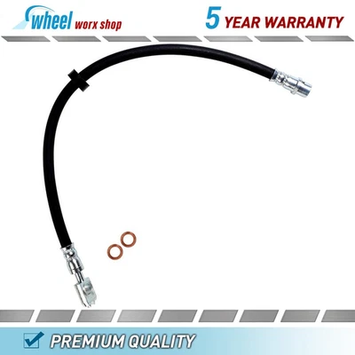 Mangueira hidráulica de freio dianteiro para Volkswagen Beetle Golf City Jetta 1J0611701N - Imagem 1 de 4