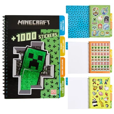 Minecraft Kids 1000 Sticker Book - Image 1 of 4