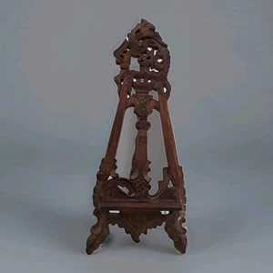 Table Easel, Carved Wood Art Deco Style NAPOLEON - Picture 1 of 16