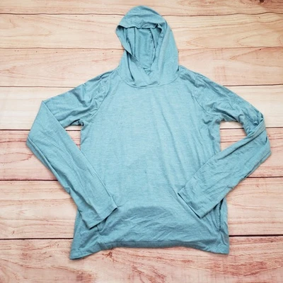 Top pulóver Reebok Performance para mujer mediano ligero entrenamiento atlético capucha Foto 1 de 4