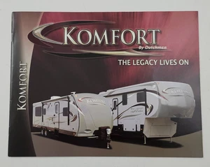 RV Brochure 2012 Komfort by Dutchmen Travel Trailer Fifth Wheel Campers - Picture 1 of 5