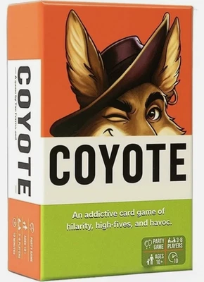 Coyote Party Game Meet The Action-packed Card Game Funny Action Card Games