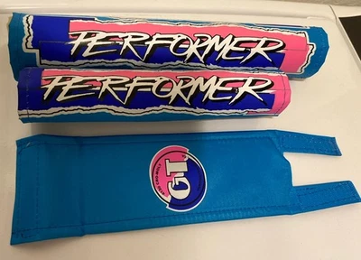 Juego de almohadillas GT Performer Maui 1987 azul estilo libre difícil de encontrar raro Foto 1 de 4