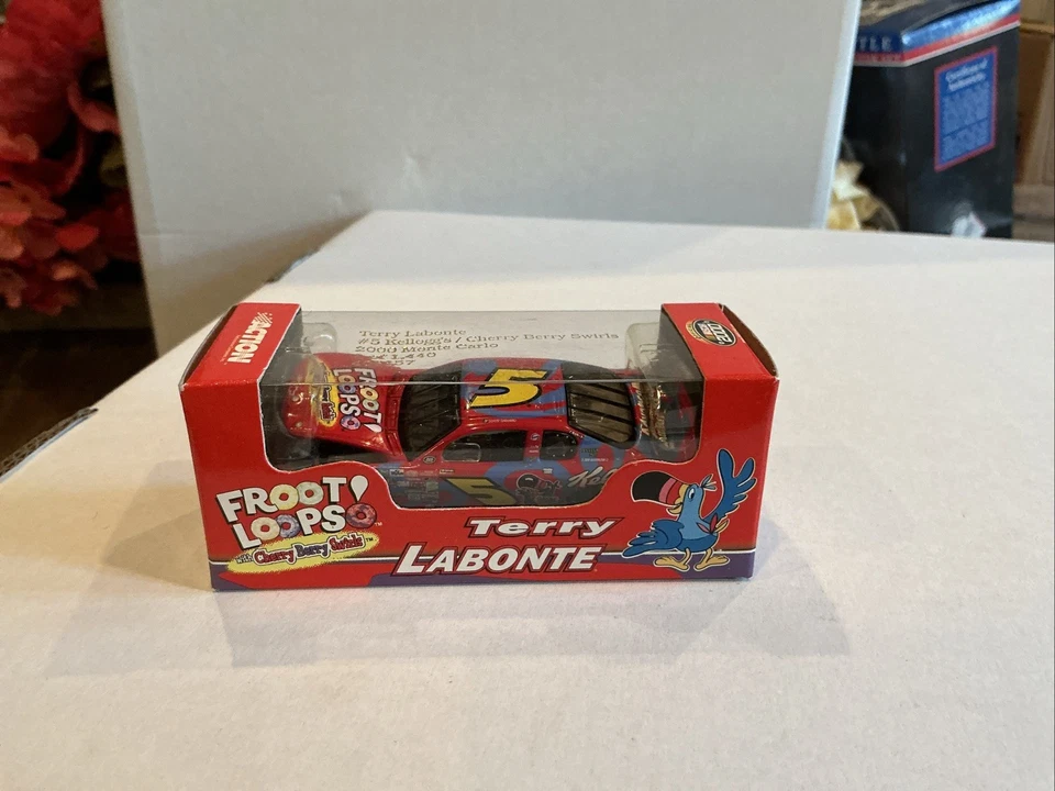 RCCA Nascar 2000 Kellog’s Fruit Loops Berry #5 Terry LaBonte 1/64 Car LE 1/1440 - Image 1 of 3