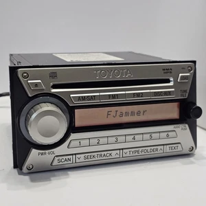 TOYOTA FJ CRUISER 2007-2010 OEM AMFM radio por satélite estéreo MP3 6 reproductor de CD receptor - Imagen 1 de 13