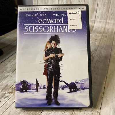 Edward Scissorhands Anniversary Edition (DVD,2005 Widescreen) New Factory Sealed - Image 1 of 3