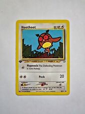 Pokemon Card Hoothoot 60/111 1st Edition Neo Genesis LP