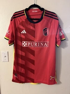 ADIDAS MLS ST LOUIS CITY SC ROT HERREN TRIKOT GRÖSSE XL PARKER - Bild 1 von 2