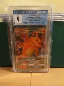 Pokémon Charizard GX Hidden Fates Tin Promo SM211 Mint CGC 9 - Picture 1 of 2