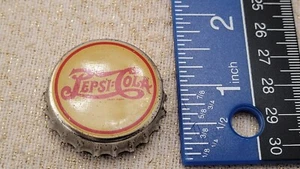 ViNtAgE Pepsi Cola Soda Bottle Cap Yellow and Red Late 1930's Magnet Used - Picture 1 of 3
