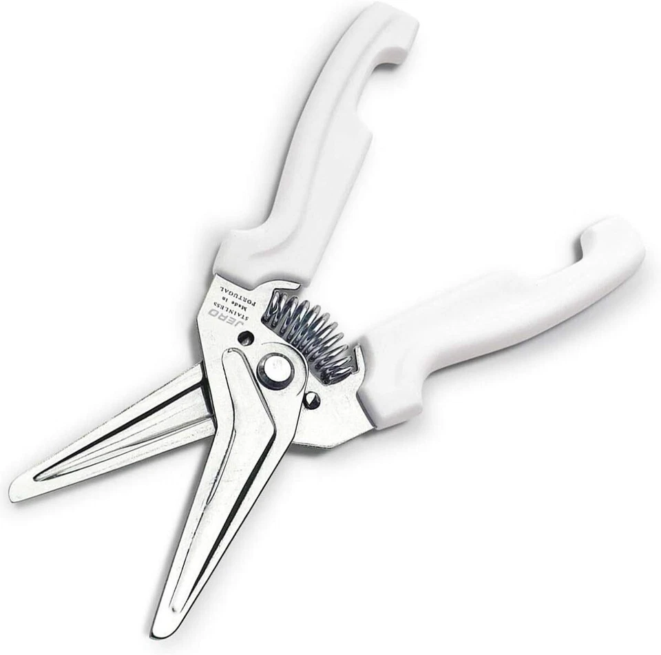 JERO Stainless Steel Kitchen Shears with Holder - Spring Assisted Scissors - Image 1 of 4