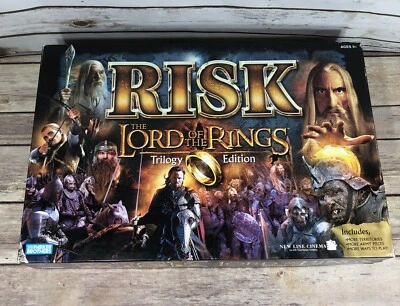 RISK Lord Of The Rings Board Game Trilogy Edition 2003 No Ring Complete - Image 1 of 4