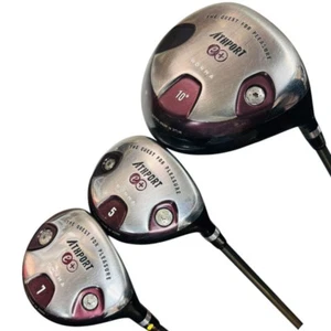HONMA GOLF ATHPORT e+ DRIVER Fairway Wood 3pcs Set Flex-R No Head Cover F/S - Picture 1 of 6